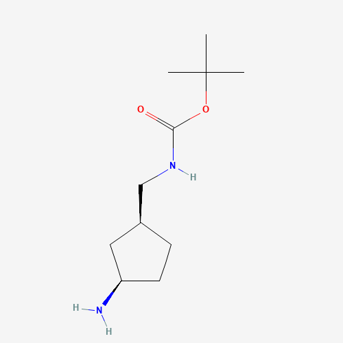 cis-(3-Amino-cyclopentylmethyl)-carbamic acid tert-butyl ester