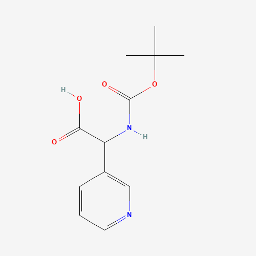 2-(Boc-amino)-2-(3-pyridinyl)acetic Acid