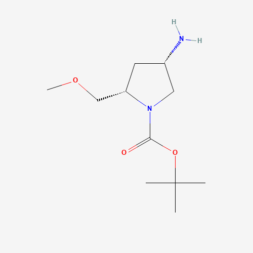 (2S,4S)-tert-Butyl 4-amino-2-(methoxymethyl)pyrrolidine-1-carboxylate