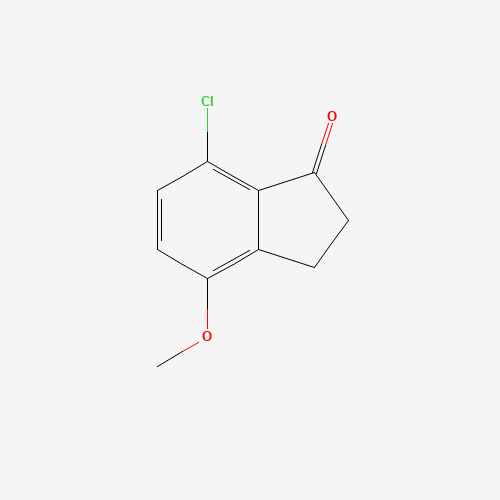 7-Chloro-4-methoxy-2,3-dihydro-1H-inden-1-one