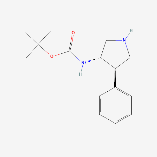 tert-Butyl (trans-4-phenylpyrrolidin-3-yl)carbamate