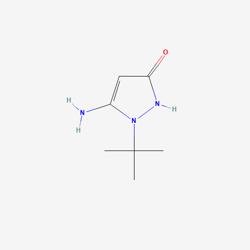 5-Amino-1-(tert-butyl)-1H-pyrazol-3-ol