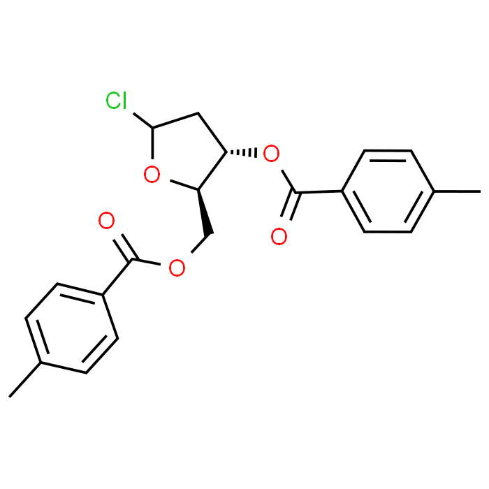 (2R,3S)-5-Chloro-2-(((4-methylbenzoyl)oxy)methyl)tetrahydrofuran-3-yl 4-methylbenzoate