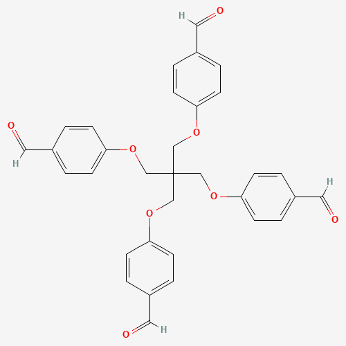 4,4'-((2,2-Bis((4-formylphenoxy)methyl)propane-1,3-diyl)bis(oxy))dibenzaldehyde