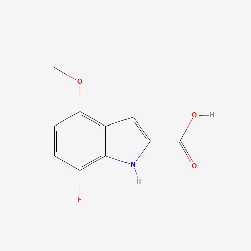 7-Fluoro-4-methoxy-1H-indole-2-carboxylic acid