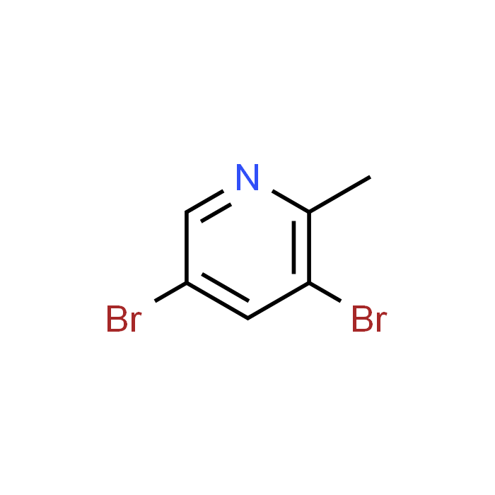 3,5-Dibromo-2-methylpyridine