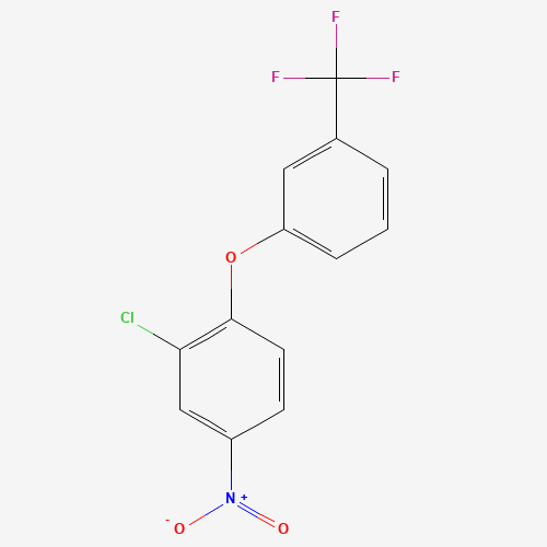 2-Chloro-4-nitro-1-(3-(trifluoromethyl)phenoxy)benzene