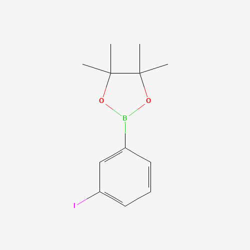 2-(3-Iodophenyl)-4,4,5,5-tetramethyl-1,3,2-dioxaborolane