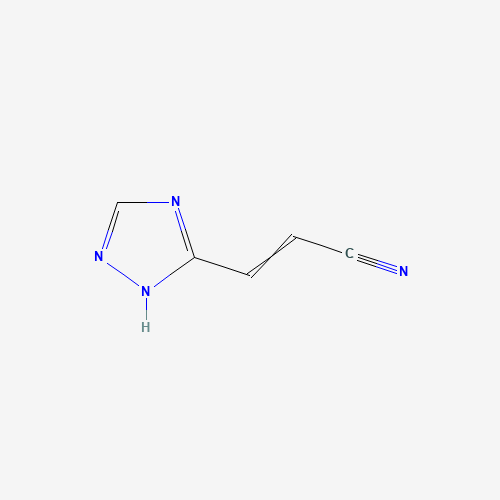 (E)-3-(1H-1,2,4-Triazol-3-yl)acrylonitrile