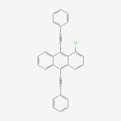 1-Chloro-9,10-bis(phenylethynyl)anthracene