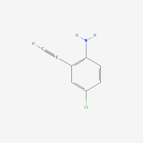 4-Chloro-2-ethynylaniline
