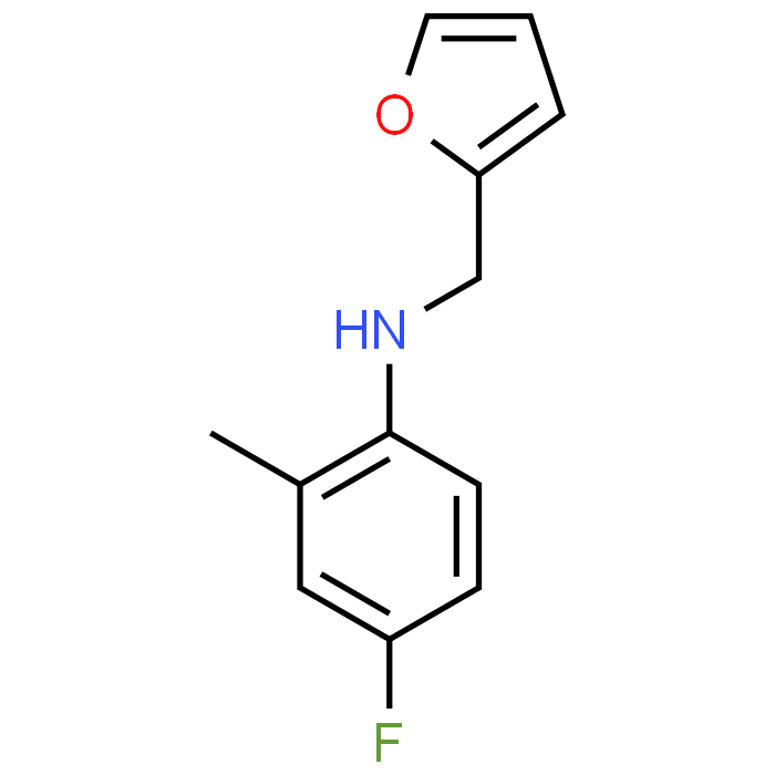 4-Fluoro-N-(furan-2-ylmethyl)-2-methylaniline