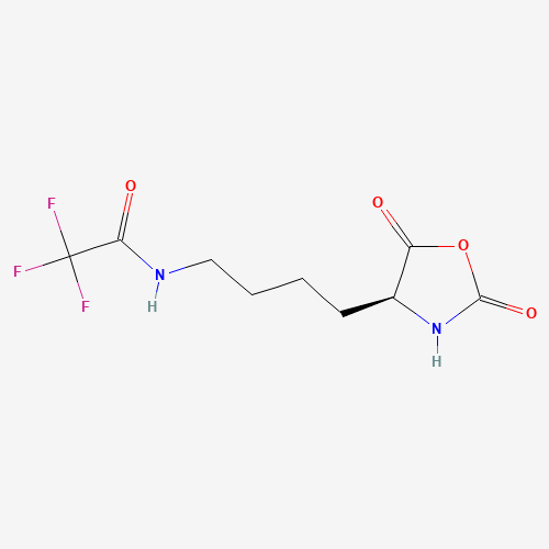 (S)-N-(4-(2,5-Dioxooxazolidin-4-yl)butyl)-2,2,2-trifluoroacetamide