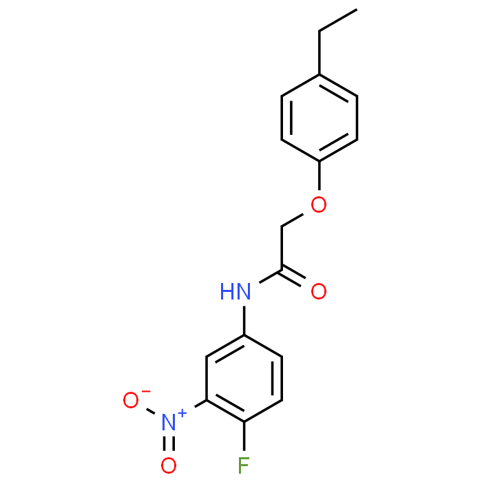 2-(4-Ethylphenoxy)-N-(4-fluoro-3-nitrophenyl)acetamide