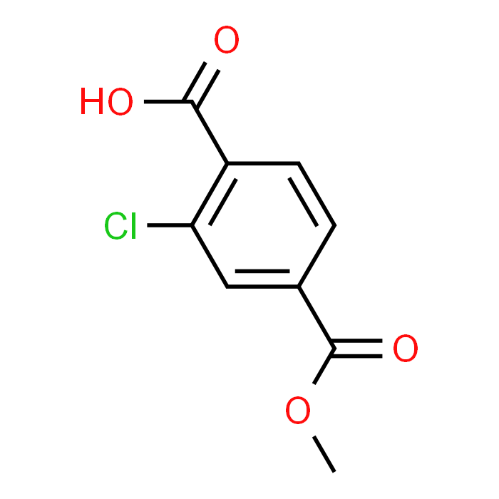 2-Chloro-4-(methoxycarbonyl)benzoic acid