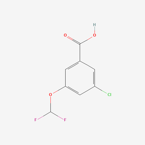 3-Chloro-5-(difluoromethoxy)benzoic acid