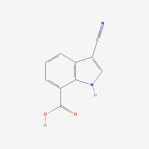 3-Cyano-1H-indole-7-carboxylic acid