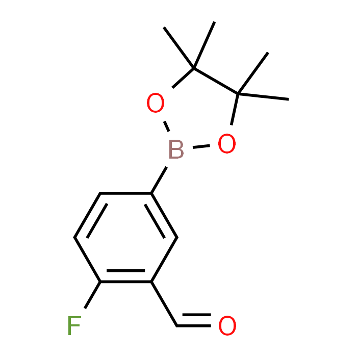 2-Fluoro-5-(4,4,5,5-tetramethyl-1,3,2-dioxaborolan-2-yl)benzaldehyde