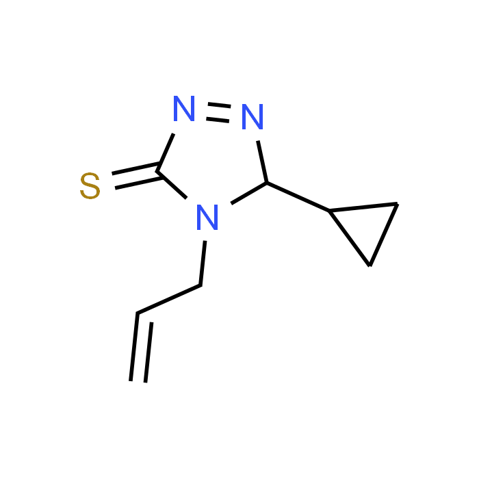 4-Allyl-5-cyclopropyl-4H-1,2,4-triazole-3-thiol