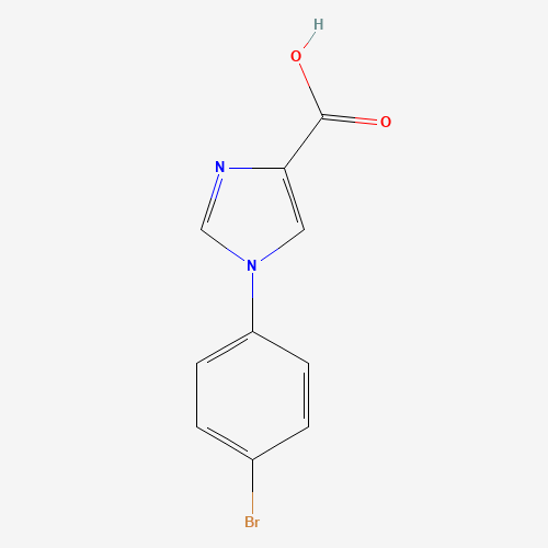 1-(4-Bromophenyl)-1H-imidazole-4-carboxylic acid