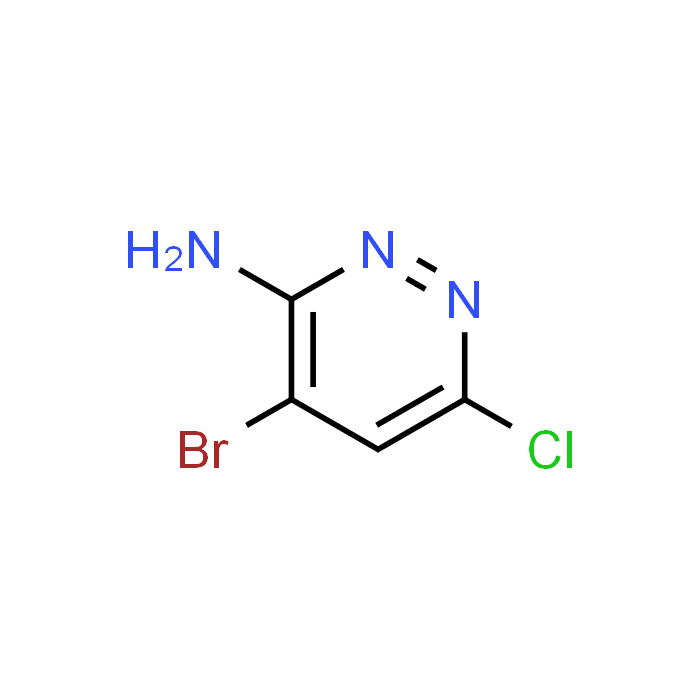 3-Amino-4-bromo-6-chloropyridazine
