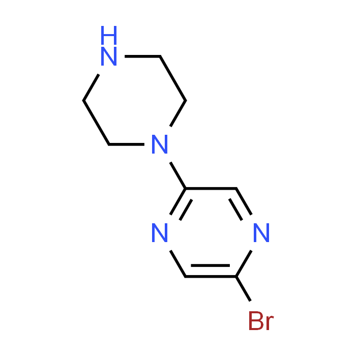2-Bromo-5-(piperazin-1-yl)pyrazine