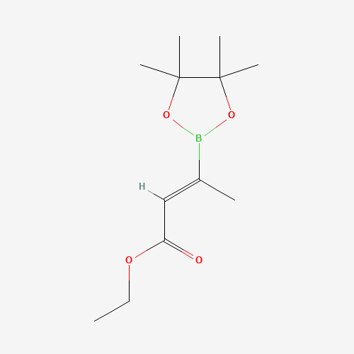 (Z)-Ethyl 3-(4,4,5,5-tetramethyl-1,3,2-dioxaborolan-2-yl)but-2-enoate
