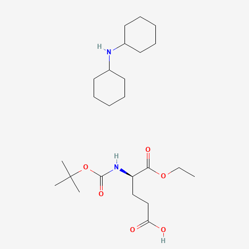 Dicyclohexylamine (R)-4-((tert-butoxycarbonyl)amino)-5-ethoxy-5-oxopentanoate