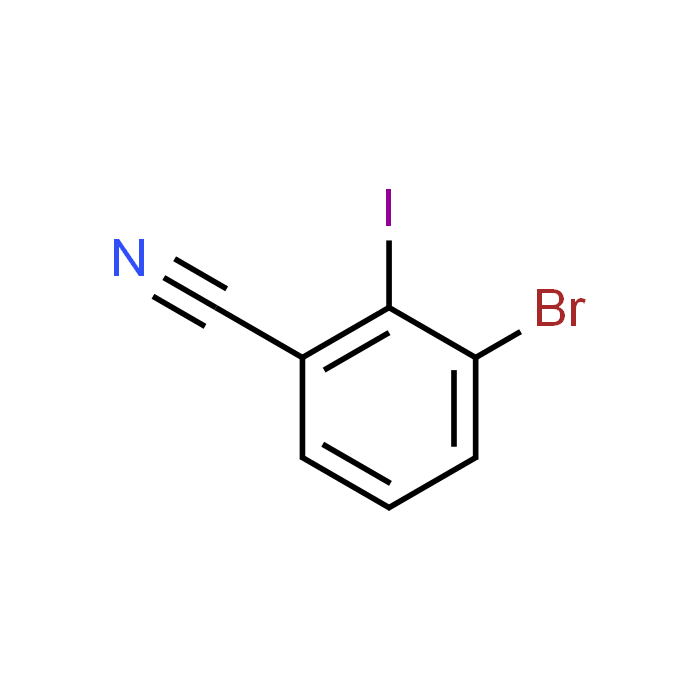 3-Bromo-2-iodobenzonitrile
