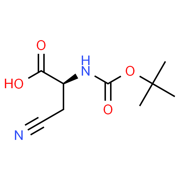 (S)-2-((tert-Butoxycarbonyl)amino)-3-cyanopropanoic acid
