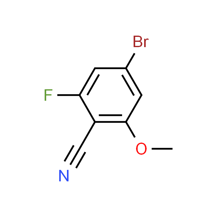 4-Bromo-2-fluoro-6-methoxybenzonitrile