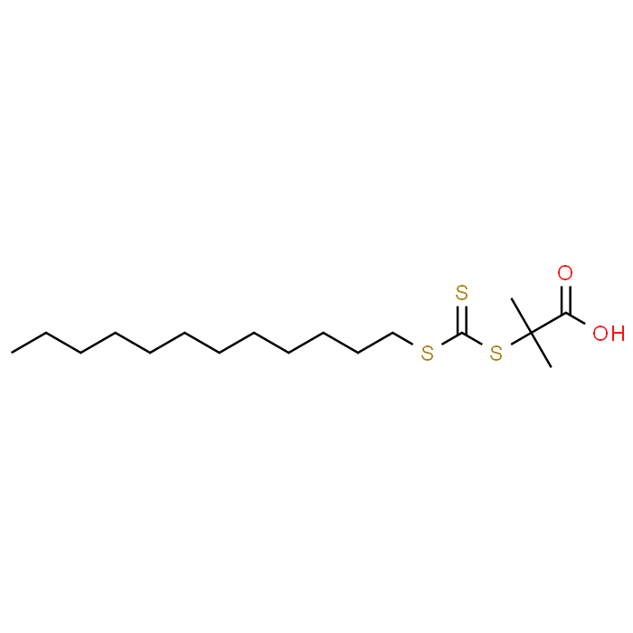 2-(((Dodecylthio)carbonothioyl)thio)-2-methylpropanoic acid