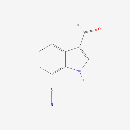 3-Formyl-1H-indole-7-carbonitrile
