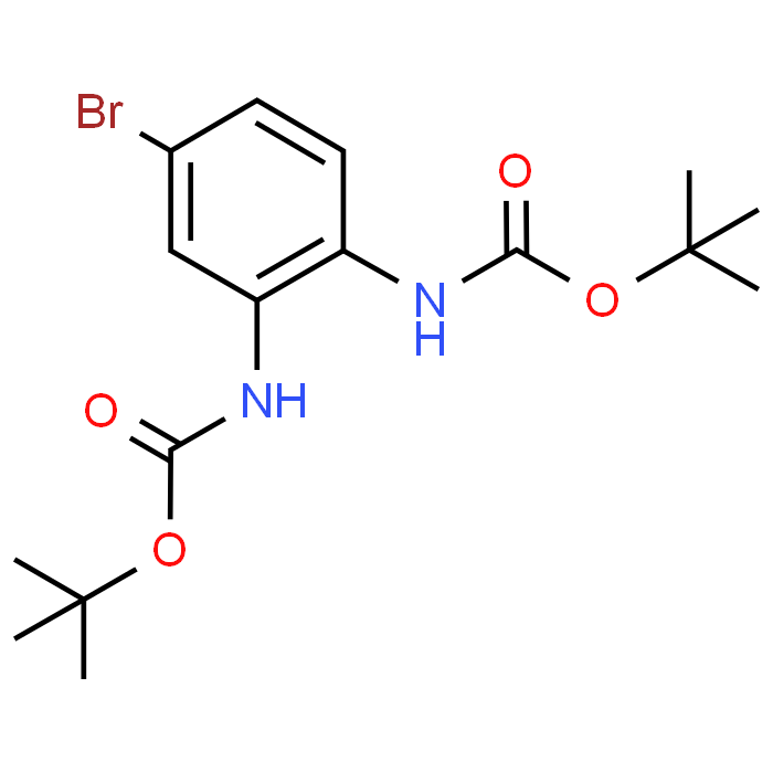 Di-tert-butyl (4-bromo-1,2-phenylene)dicarbamate