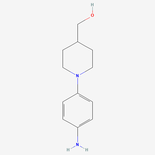 (1-(4-Aminophenyl)piperidin-4-yl)methanol