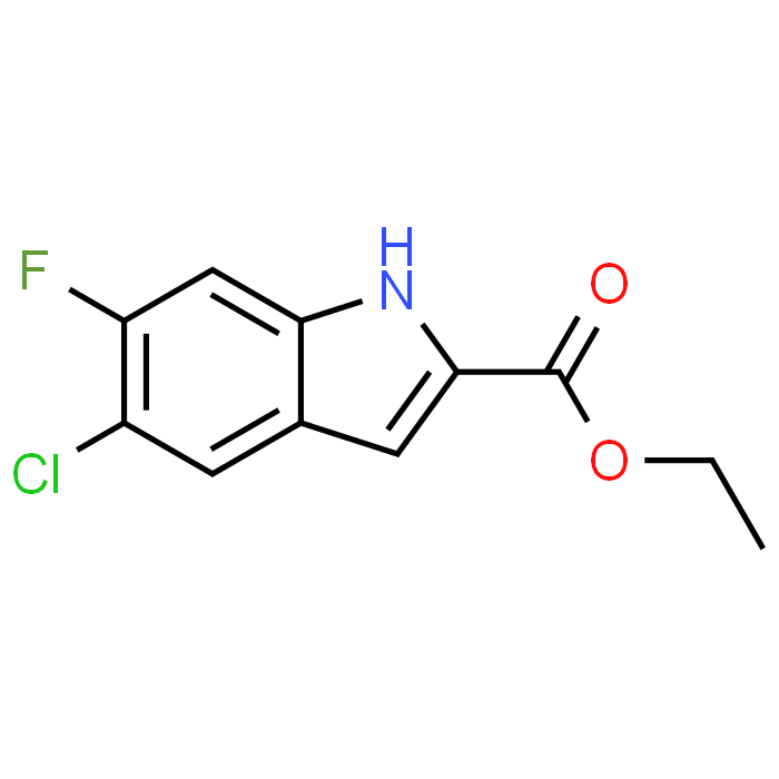 Ethyl 5-chloro-6-fluoro-1H-indole-2-carboxylate