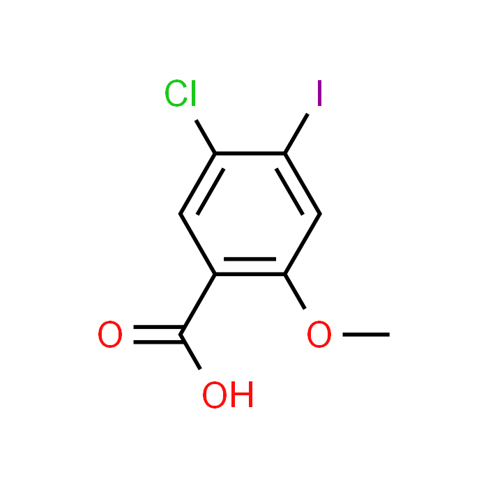 5-Chloro-4-iodo-2-methoxybenzoic acid