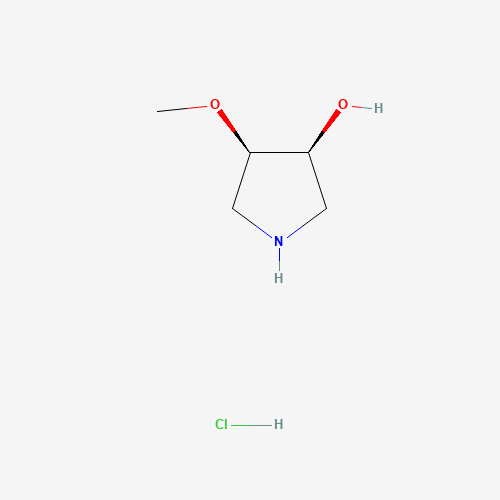 (3S,4R)-4-Methoxypyrrolidin-3-ol hydrochloride