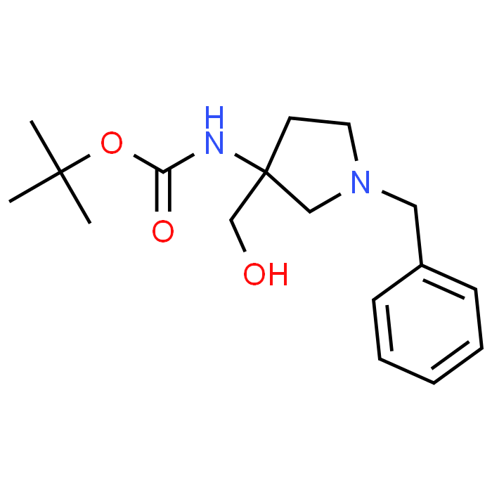 tert-butyl 1-benzyl-3-(hydroxymethyl)pyrrolidin-3-ylcarbamate