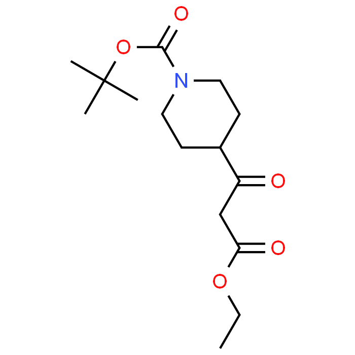 1-Boc-4-(2-Ethoxycarbonyl-acetyl)piperidine