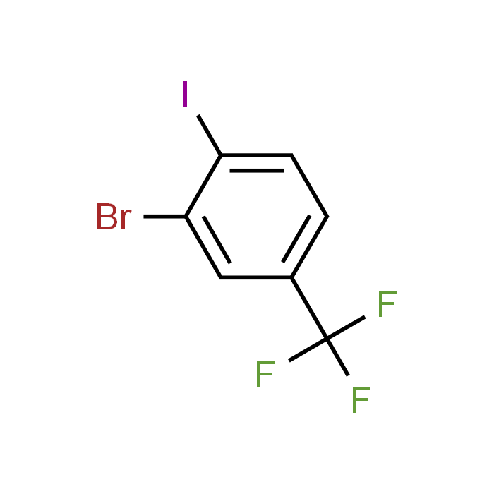 2-Bromo-1-iodo-4-(trifluoromethyl)benzene