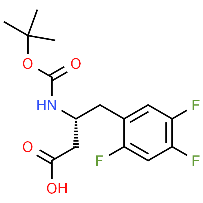 (R)-3-((tert-Butoxycarbonyl)amino)-4-(2,4,5-trifluorophenyl)butanoic acid