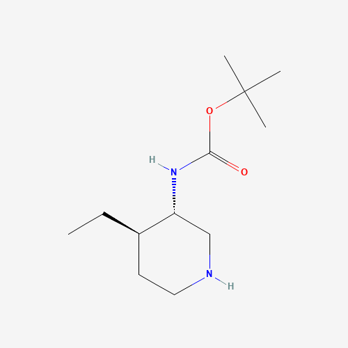 tert-Butyl ((3S,4R)-4-ethylpiperidin-3-yl)carbamate