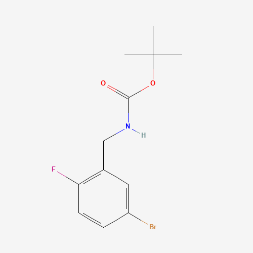 tert-Butyl 5-bromo-2-fluorobenzylcarbamate