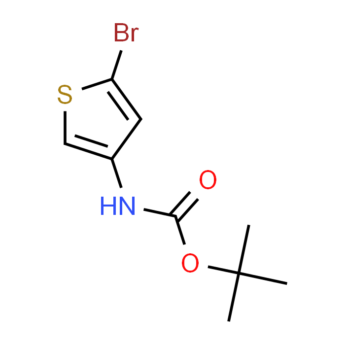 2-Bromo-4-(N-tert-butyloxycarbonylamino)thiophene