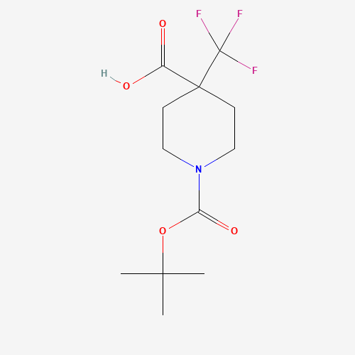 1-(tert-Butoxycarbonyl)-4-(trifluoromethyl)piperidine-4-carboxylic acid