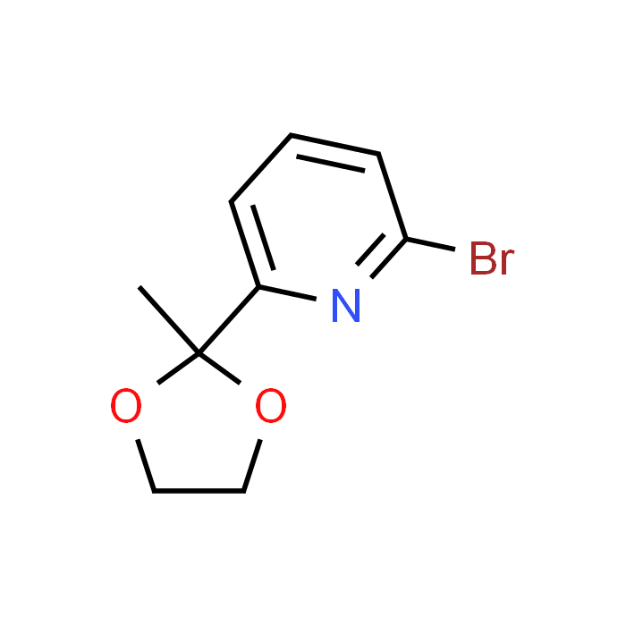 2-Bromo-6-(2-methyl-1,3-dioxolan-2-yl)pyridine