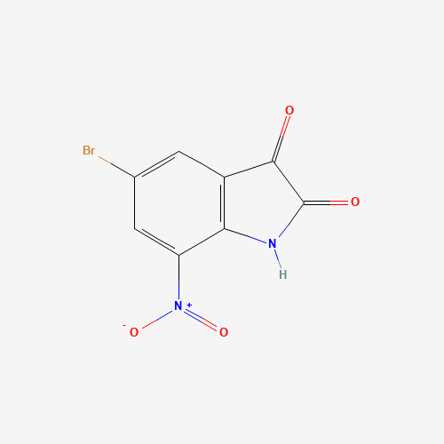 5-bromo-7-nitroindoline-2,3-dione