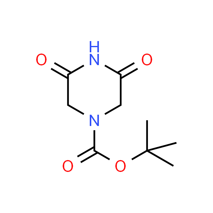 3,5-Dioxo-1-piperazinecarboxylic acid 1,1-dimethylethyl ester