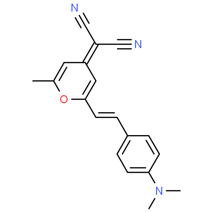 2-(2-(4-(Dimethylamino)styryl)-6-methyl-4H-pyran-4-ylidene)malononitrile